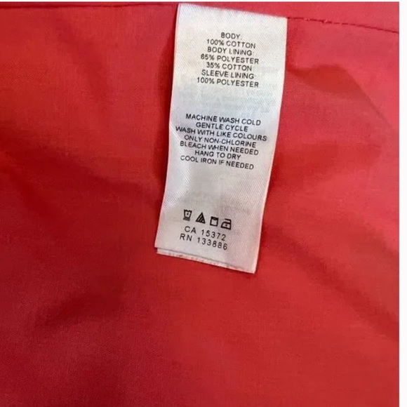 Orange Joe Fresh trench coat in cotton - Picture 5 of 5